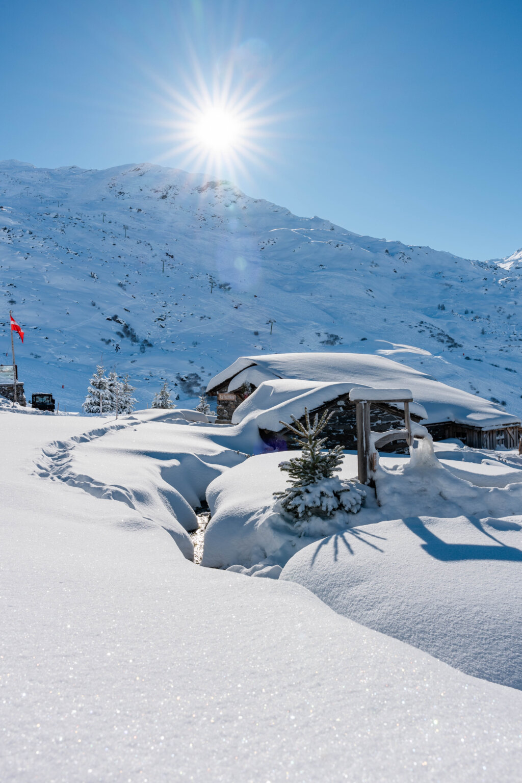 Restaurant pistes 3 Vallées Chez Pépé Nicolas hiver