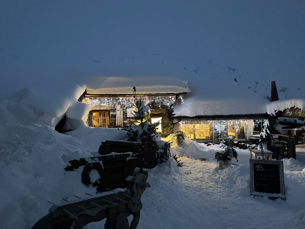 Restaurant Chez Pépé Nicolas hiver soirée dîner
