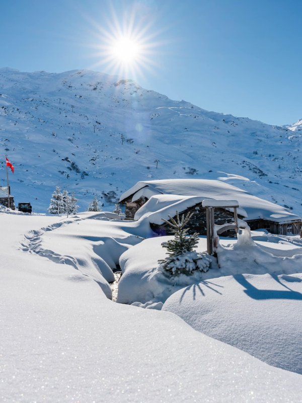 Restaurant pistes 3 Vallées Chez Pépé Nicolas hiver